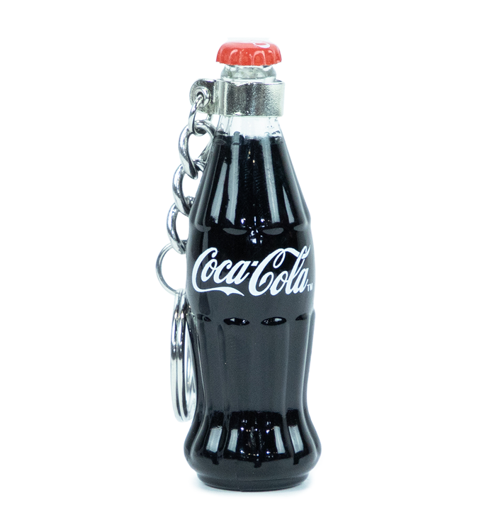 Coca-Cola Painted Bottle Keychain