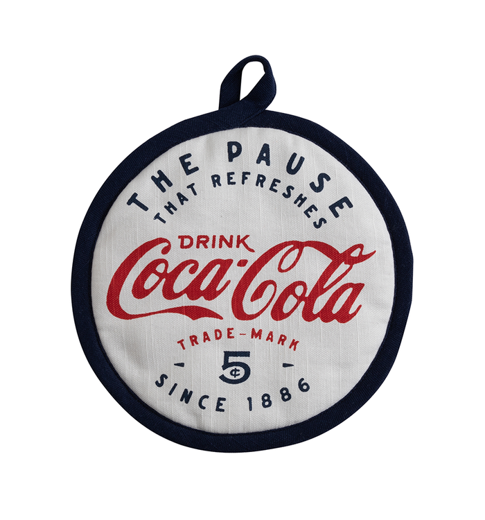 Coca-Cola Round Pot Holder