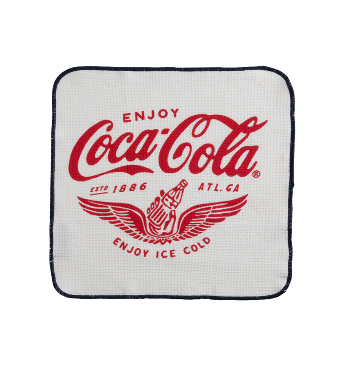 Coca-Cola Set of 3 Waffle Dish Cloths