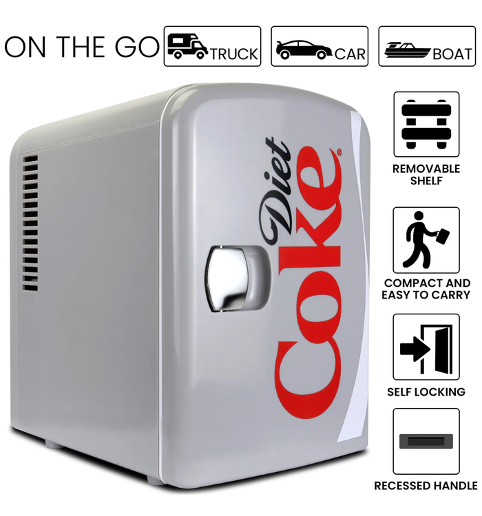 Diet Coke Personal Fridge