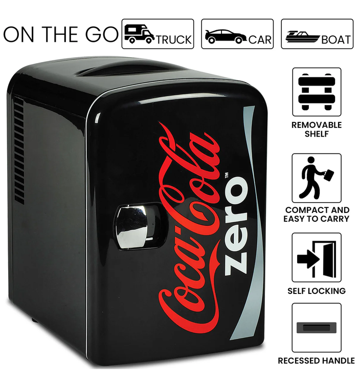 Coke Zero Personal Fridge