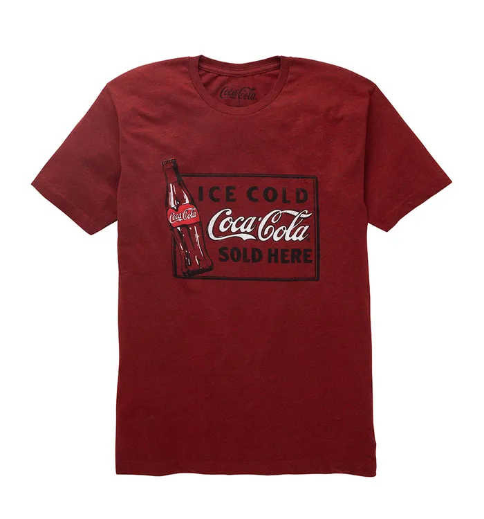 Coca-Cola Ice Cold Bottle Unisex Tee