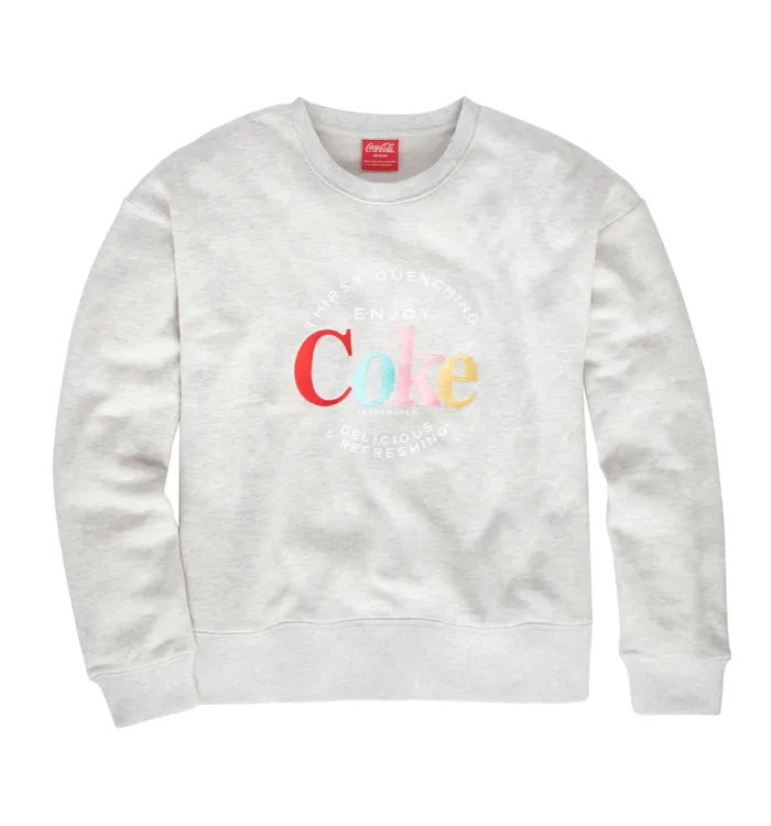 Coke Women's Chromatic Crew Fleece