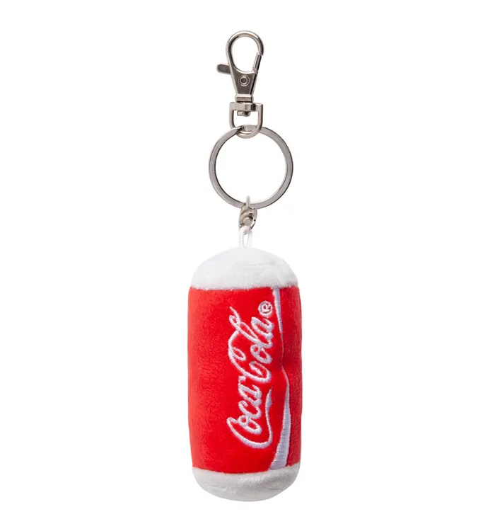 Coca-Cola Can Plush Keychain