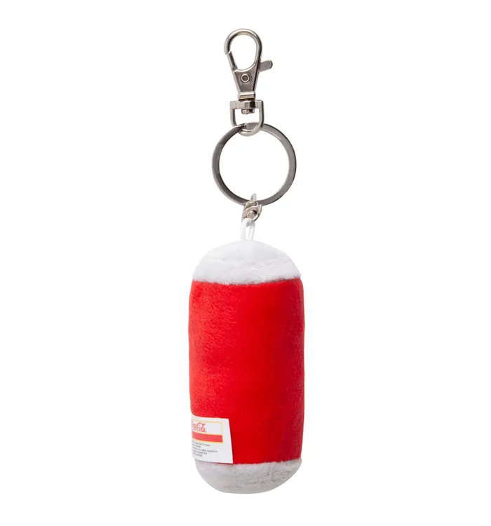 Coca-Cola Can Plush Keychain