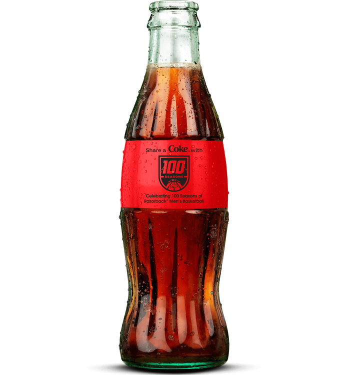 University of Arkansas 100th Men's Basketball Season Anniversary Coke Zero