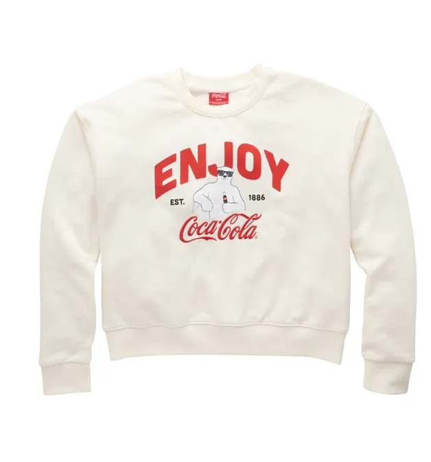 Coca-Cola Polar Bear French Terry Fleece