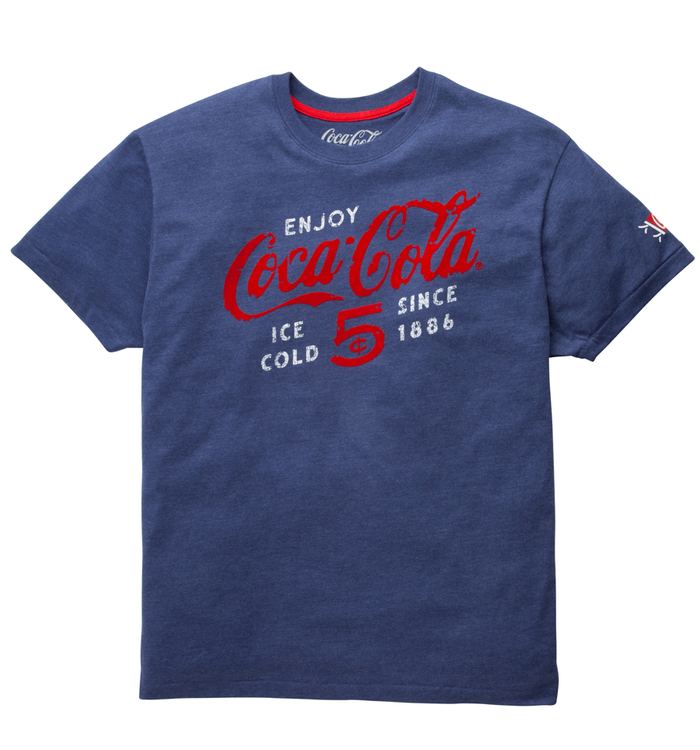 Coca-Cola Flocked 5Cent Unisex Tee