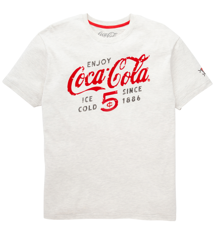 898-Coca-Cola-Flocked-5Cent-Unisex-Tee-4.webp Coca-Cola Flocked 5Cent Unisex Tee