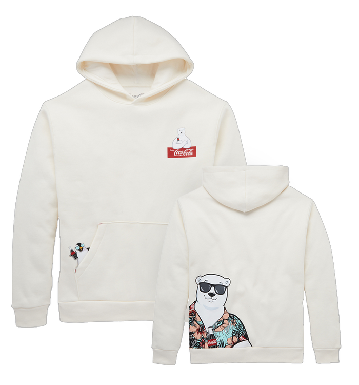 Coca-Cola PolarBear/Penguin Unisex Hoodie