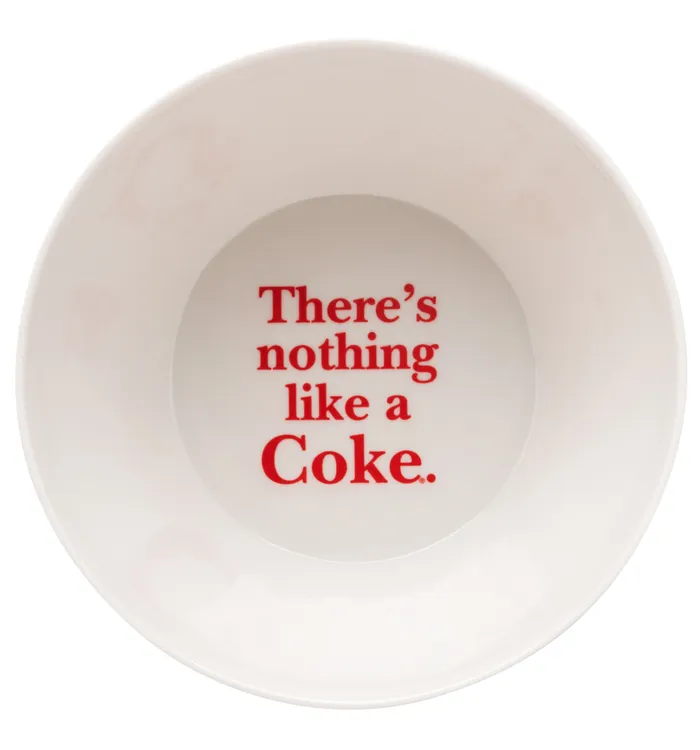 Coca- Cola Melamine Bowl Red