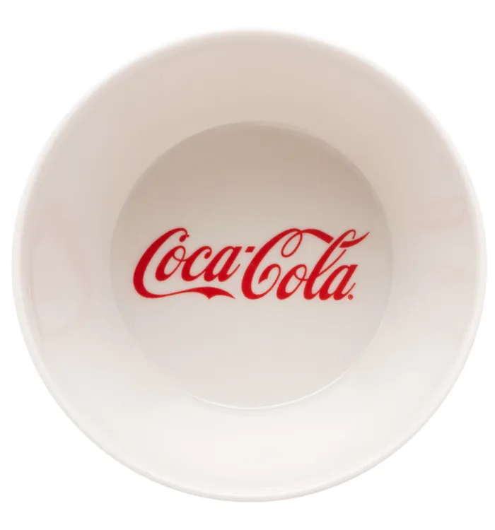 Coca-Cola Melamine Dipping Bowl Red